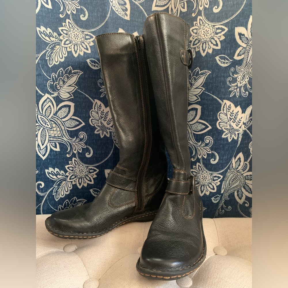 BOC Black Leather Boots